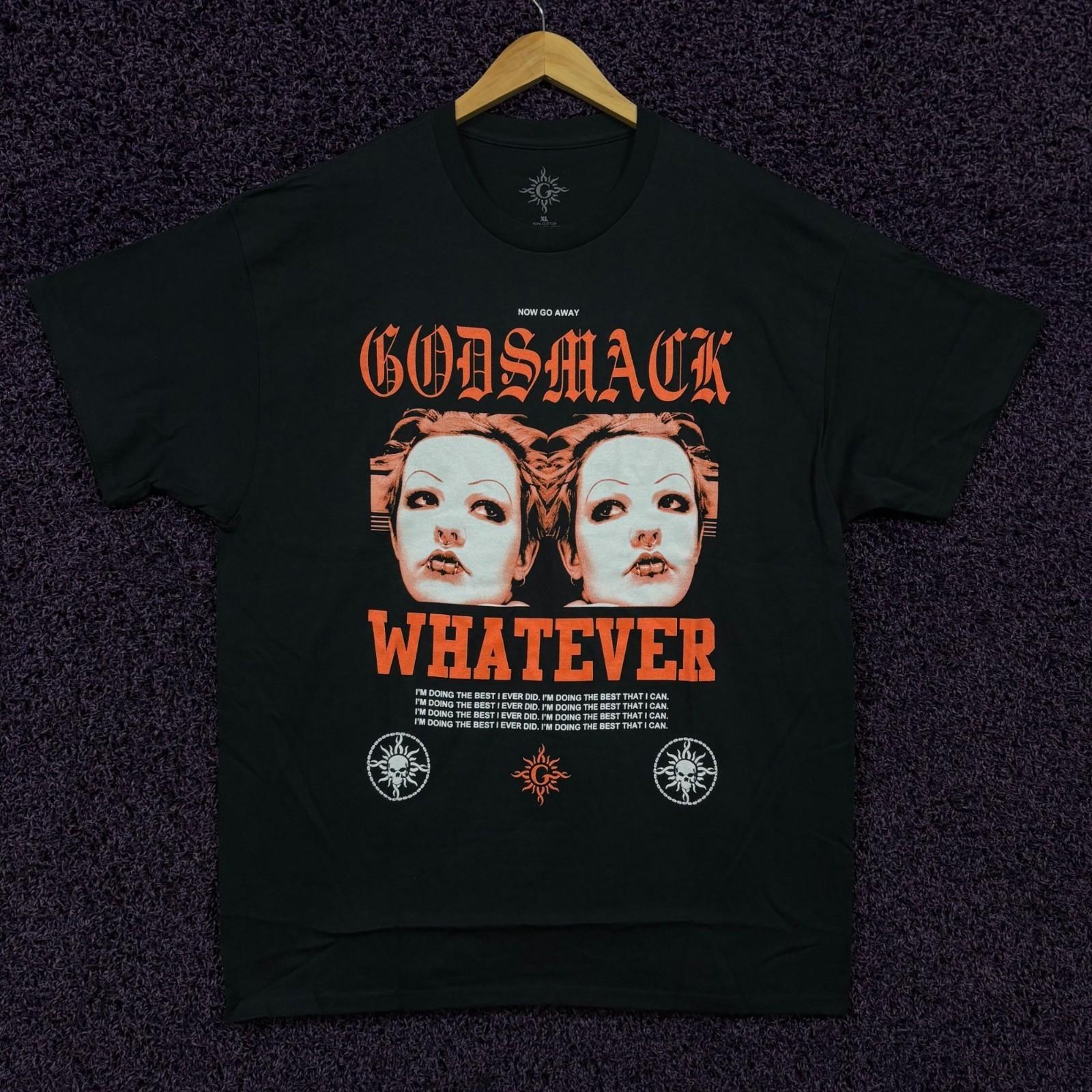 Godsmack Whatever Smack This Cover Nu Metal Band T-Shirt XL XXXL