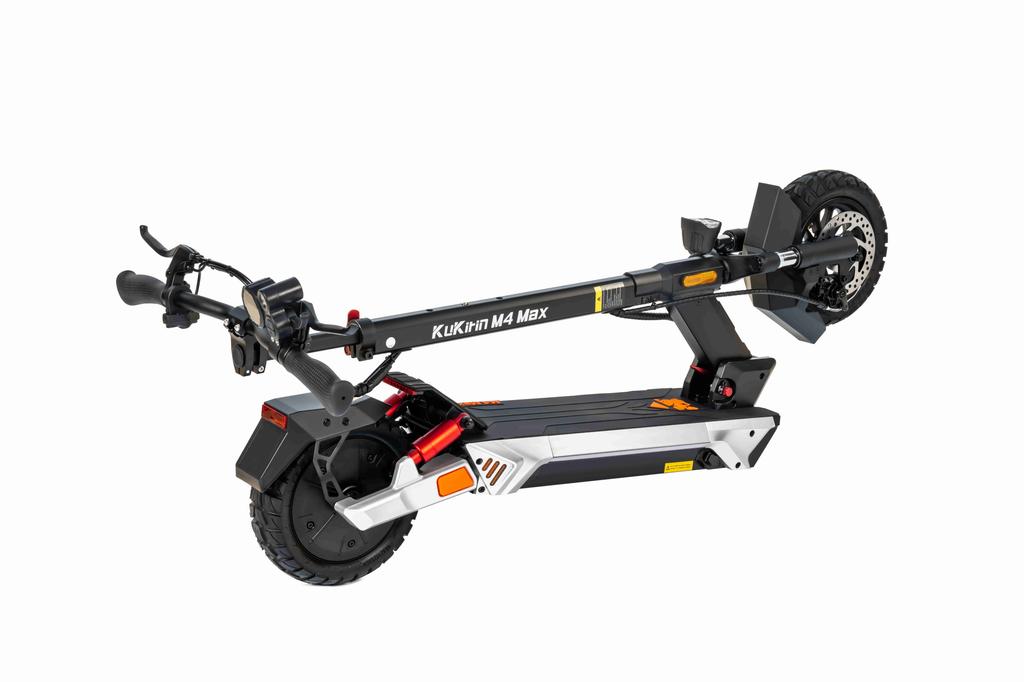 KuKirin M4 Max Foldable Electric Scooter 10 Inch, 800W Motor, 48V 18.2Ah Battery, Top Speed 45 Km/h, Range 64 Km, Dual Disc Brake