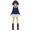 Platz Girls & Panzer Akiyama Yuukari Figure 1/35 Scale PVC Painted Finished Product GPFC-7