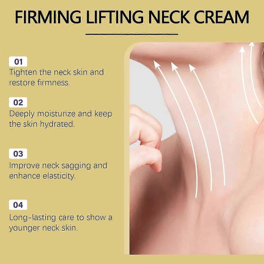 2pcs Neck Roller Cream Soothes Skin Deeply Nourishing and Easily Absorbed Massage Cream Anti-Aging Skin Care