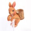 Aquarium Decoration Hanging Basket Rabbit Landscape Ornaments Cartoon Animal Fish Tank Pendant For Aquariums Lovers