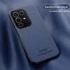 Leather Case for Infinix Note 50x 5G Car Magnetic Holder Wireless Charging Silicone Hard Phone Cover InfinixNote50x X6857B Shell
