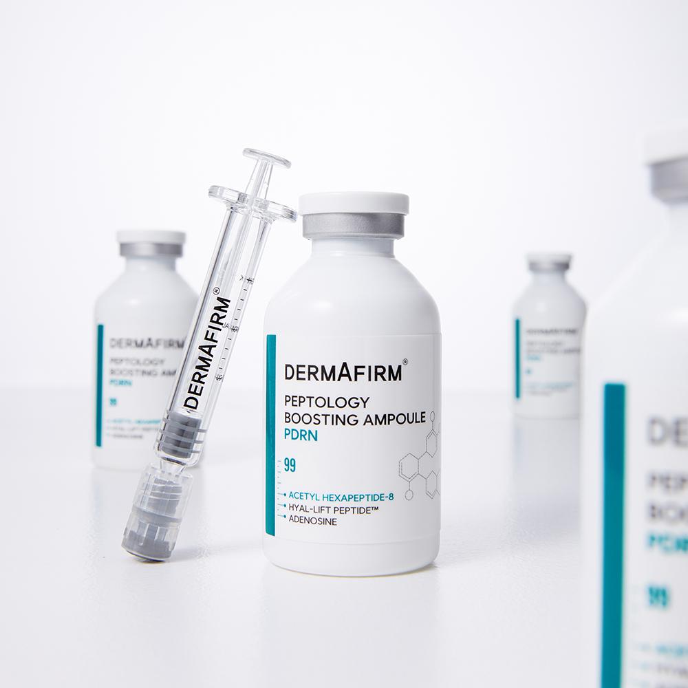 Derma Firm [huening Kai Pick Skin Volume] Derma Firm Peptiology Boosting Ampoule Pdrn 30ml Project  +30ml Refill 