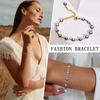 Colorful Demon Eye Bracelet for Women,Stainless Steel Chain Bracelets,Gold Plated Charm Jewelry Gifts