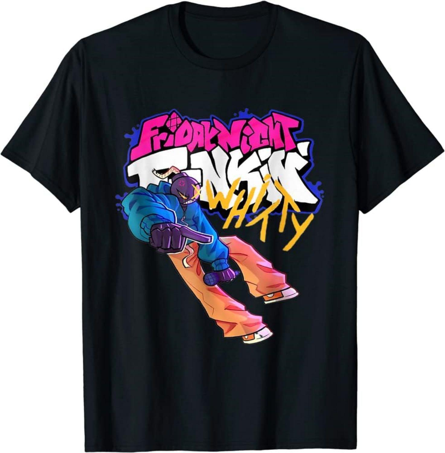 FNF Whitty Graphic T-Shirt XXL чёрный