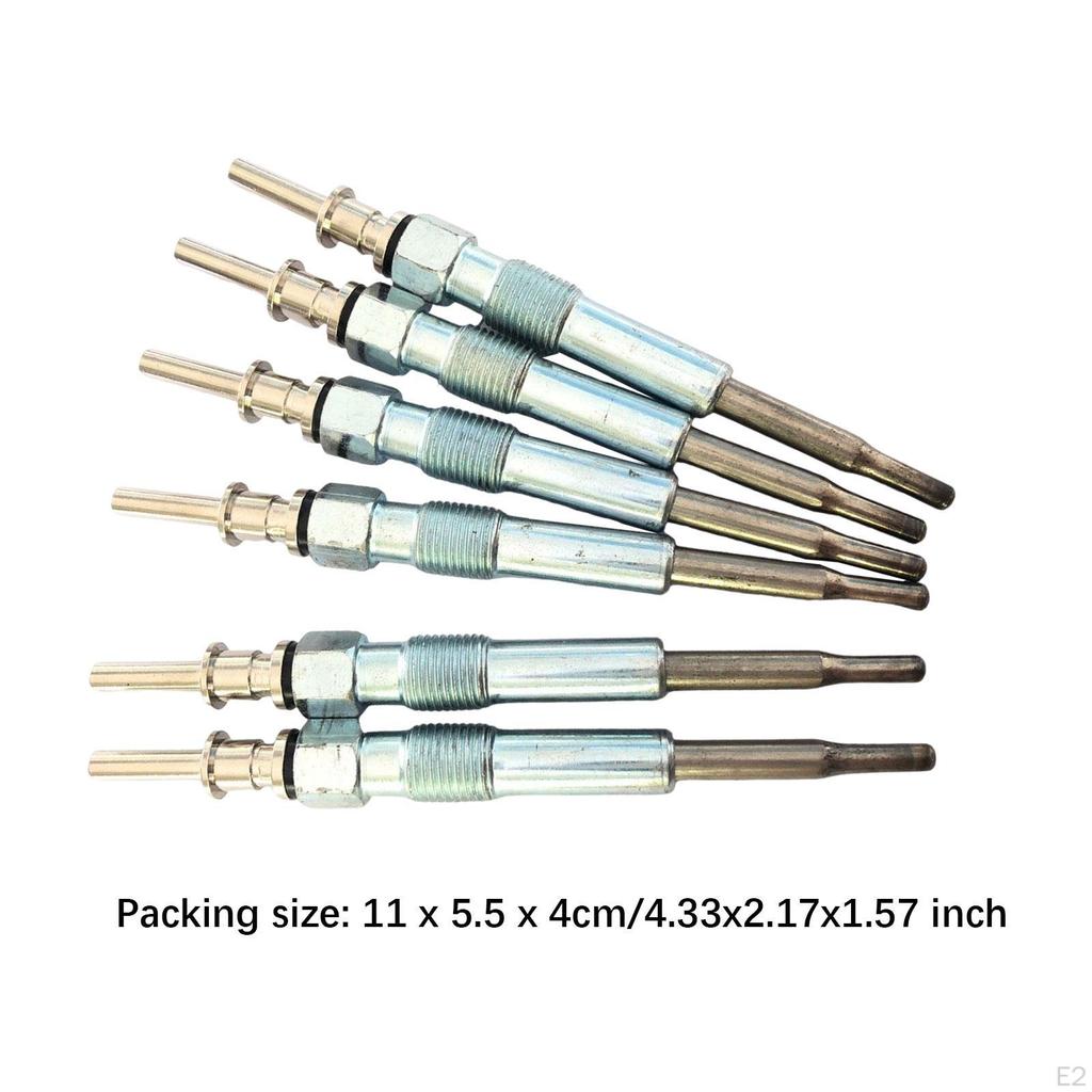 6Pcs Diesel Heater Glow Plug Kit Repair for BMW 3 Series