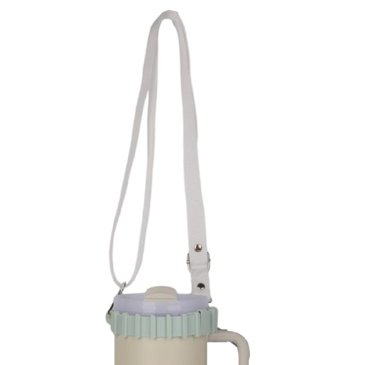 Water Bottle Lanyard Strap Handle Universal Water Bottle Silicone Sling Carrier