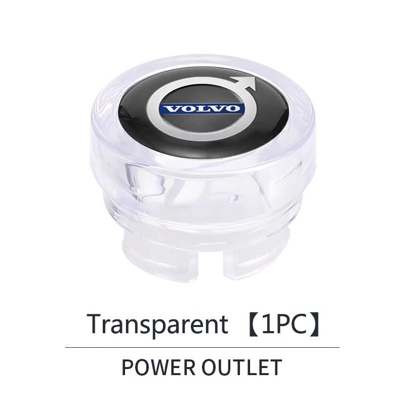 Ctqyl2 Car Cigarette Lighter Plug Dust Cover Button Socket Protective Cap For Volvo XC90 V90 V60 XC60 V40 S80 S60 S90 C40 XC40 V70 XC70