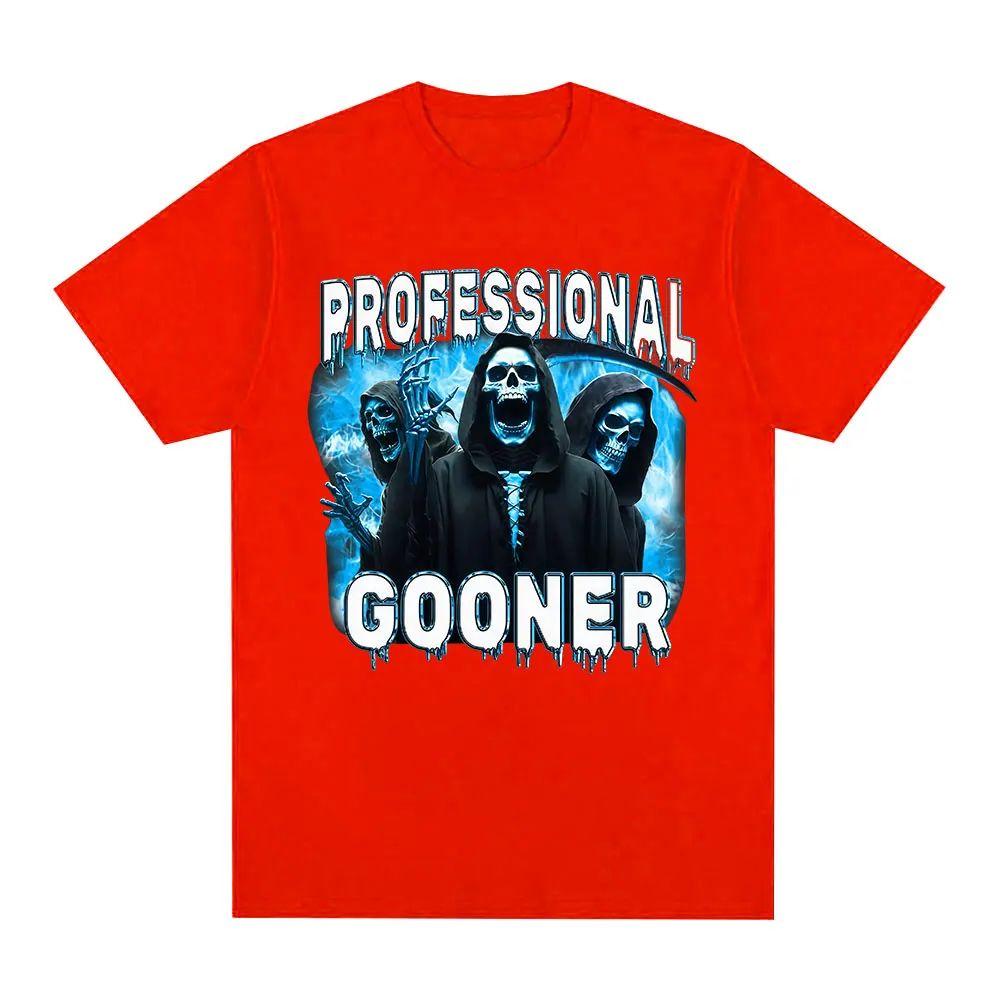 Heavy Metal Rock Funny Print Short Sleeve Retro Cotton T-shirt Casual Loose Top Unisex T-shirt Fashion Street Wear