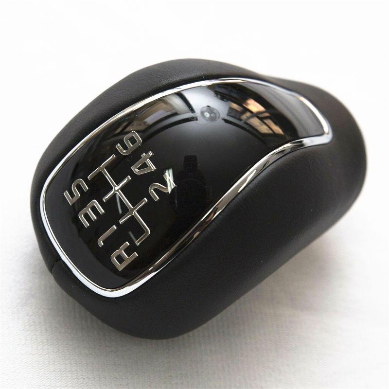 43711A2300 OEM Leather Gear Shift Knob Lever 6-Speed For Kia Sorento UM 2015 - K2500 Bongo 43711C5200