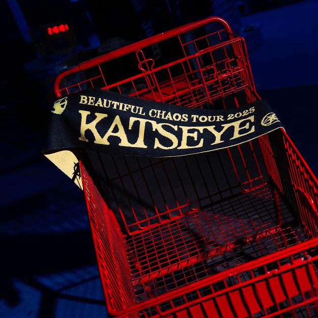 Vorbestellung KATSEYE THE BEAUTIFUL CHAOS TOUR Slogan Schal