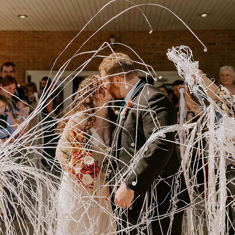 5/10/20Pcs Hand Throw Streamer Poppers Wedding Decoration Favors Supplies Kids Birthday Party Colorful Paper Confetti Guest Gift