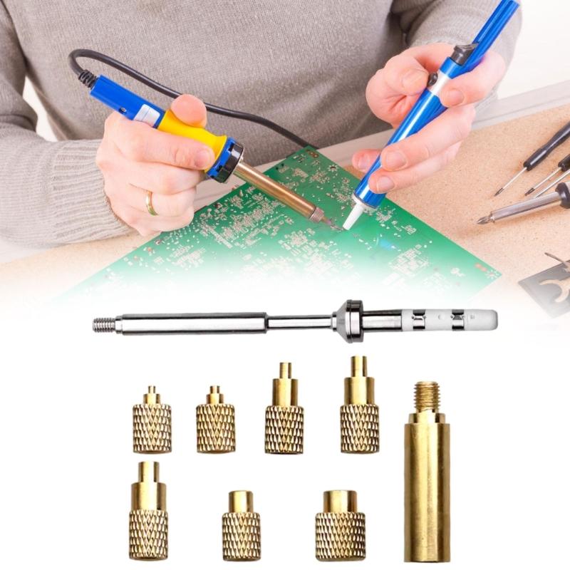 Solder Tip Set Multiple Size for TS100 Soldering Irons 8 Size Option Heat Inserts Printer Repair Accessories