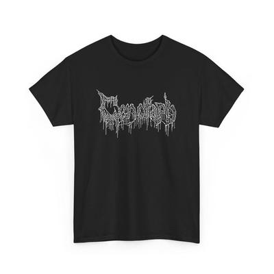 230 Gsm 100% Cotton Cenotaph Tee Shirt Softstyle Unisex Tee Old School Death Metal