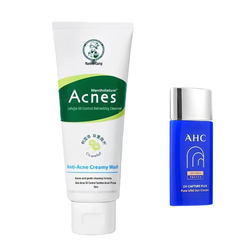 

Mentholatum Daily Cleansing & Sunscreen Set