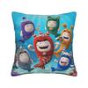Oddbodes Cartoon Pillow Case  Print Pillow Cover For Wedding Party Home Decor Funny Pillowcases
