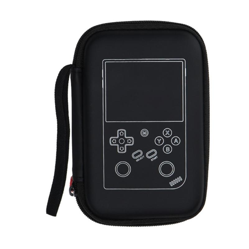 Protective Bag Shockproof Storage Organizers Pouch Large Capacity and Screen Protector Suitable for RG35XX Game Console