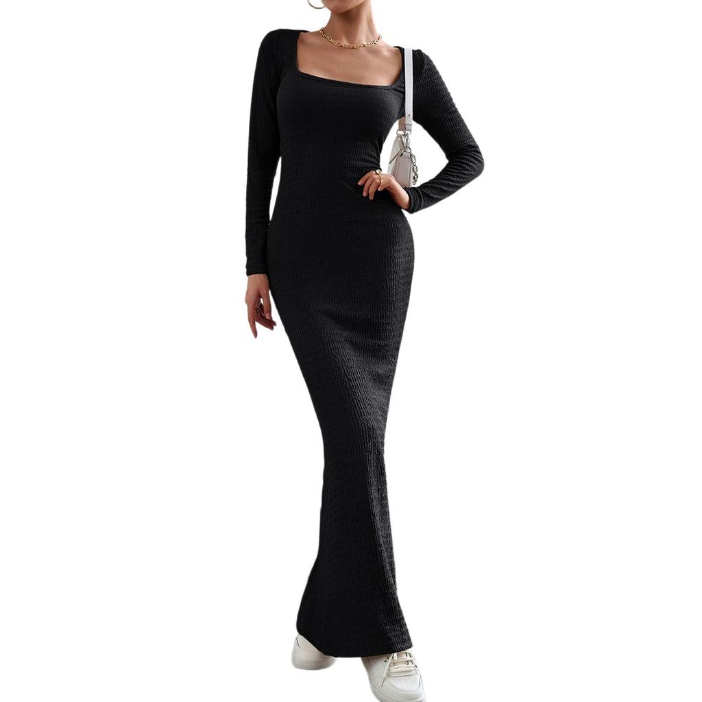Women's Maxi Dress Womens Casual Long Sleeve Dress Party Long Dresses
