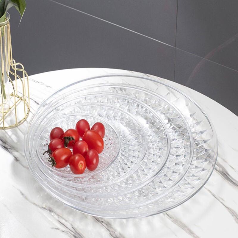 Clear Acrylic Serving Plate