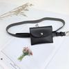 Einfache einfarbige Mode Gürteltasche
