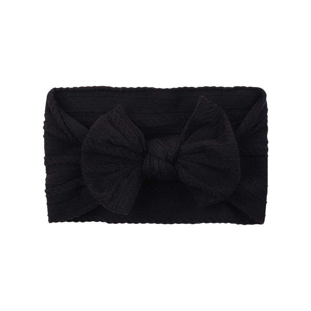 Baby Headband, Elastic Wide Brim Bow Children's Headband