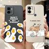 Redmi A1 Case For Xiaomi Redmi A1 Plus Cover Lovely Rabbit Panda Rabbit Shockproof Silicone Bumper For Xiaomi Redmi A2 A2+ Funda