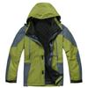 Men Boys Outdoor Hooded Coat Mountaineering Suit Waterproof Windproof Long Sleeve Tops Ski Warm Jacket