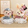 Cute Garden Plush Bunny Doll With Pp Cotton Filling For Kids And Collectors
