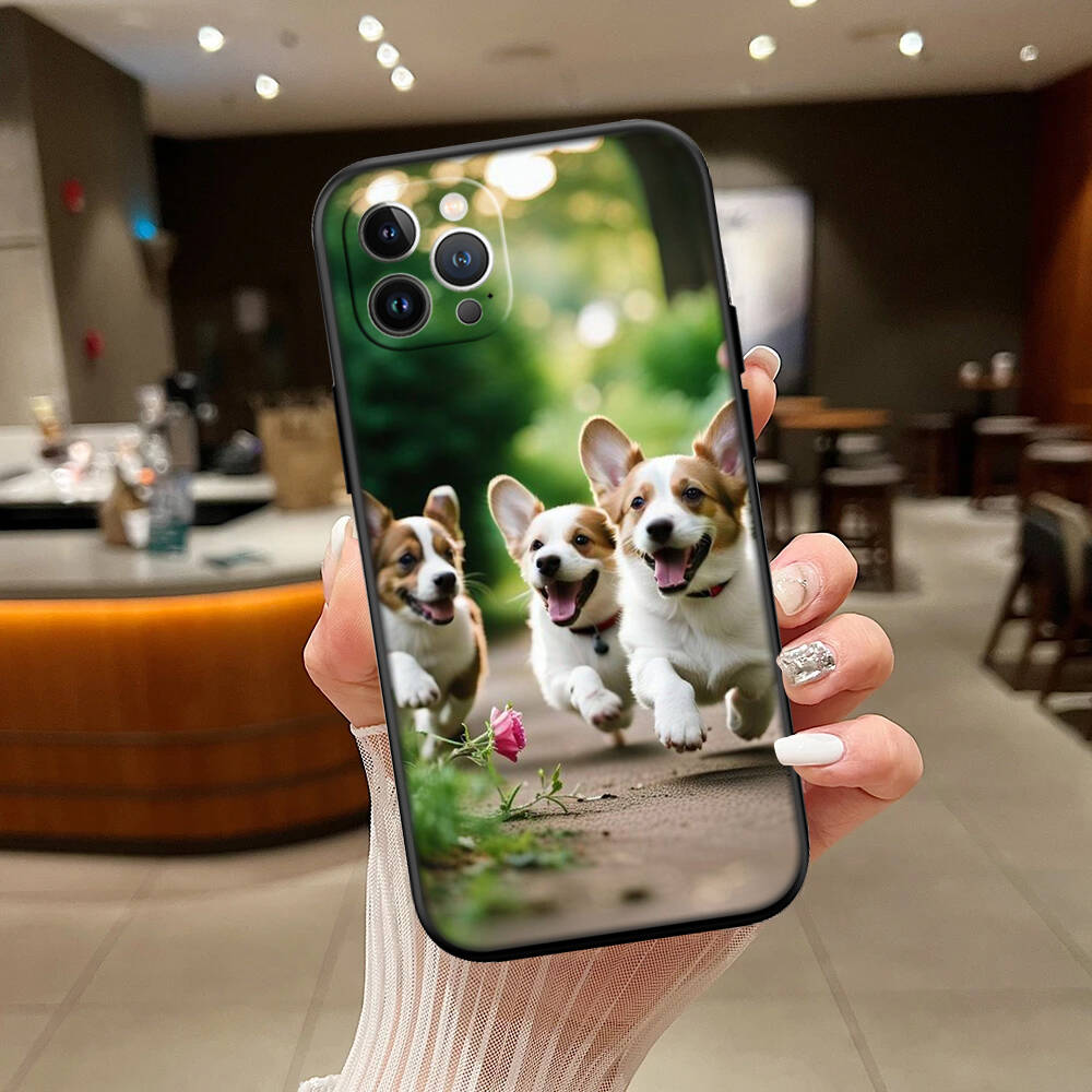 Cute Corgi Dog New Phone Case for iPhone 6 6s 7 8 11 12 13 14 15 16 17 16E XS Pro Max XR X SE Air