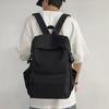 Einfarbig Schultasche College-Stil Männer Leichter wasserdichter Rucksack Frauen Klasse Pendlerrucksack