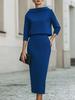 European and American Urban Fashion Bodycon Skirt and Top Two-Piece Set, 2026 New Style.