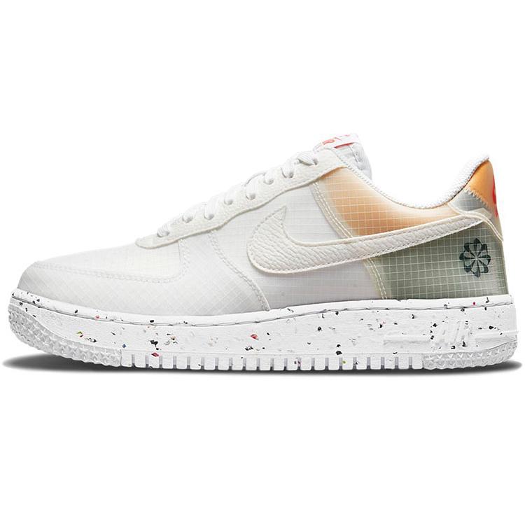 New Nike Air Force 1 Low Crater White Orange DH2521-100