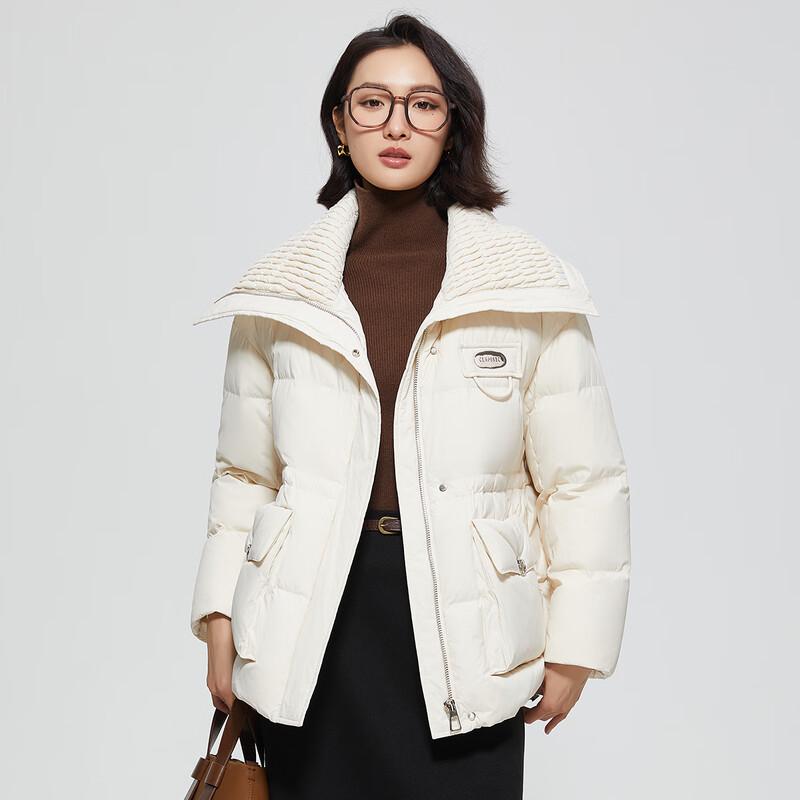 

Tatu Women s Designer Big Lapel Down Jacket S