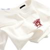 Heavy White Short-sleeved T-shirt Women's New Men's Thin Large-size Cotton Bottom Half-sleeved Top Ins