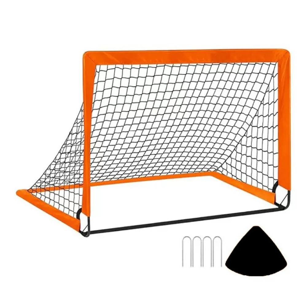 Soccer Goal – Foldable Frame Net for Kids + Youth – Indoor + Outdoor Soccer Goal with Carry Bag – Easy Setup – Multiple Sizes for Practice & Games
