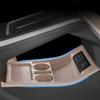 For Xpeng G6 G9 2025 2026 Edition Center Console silicone Storage Box Car Central Lower Layer Tray Divider Organizer