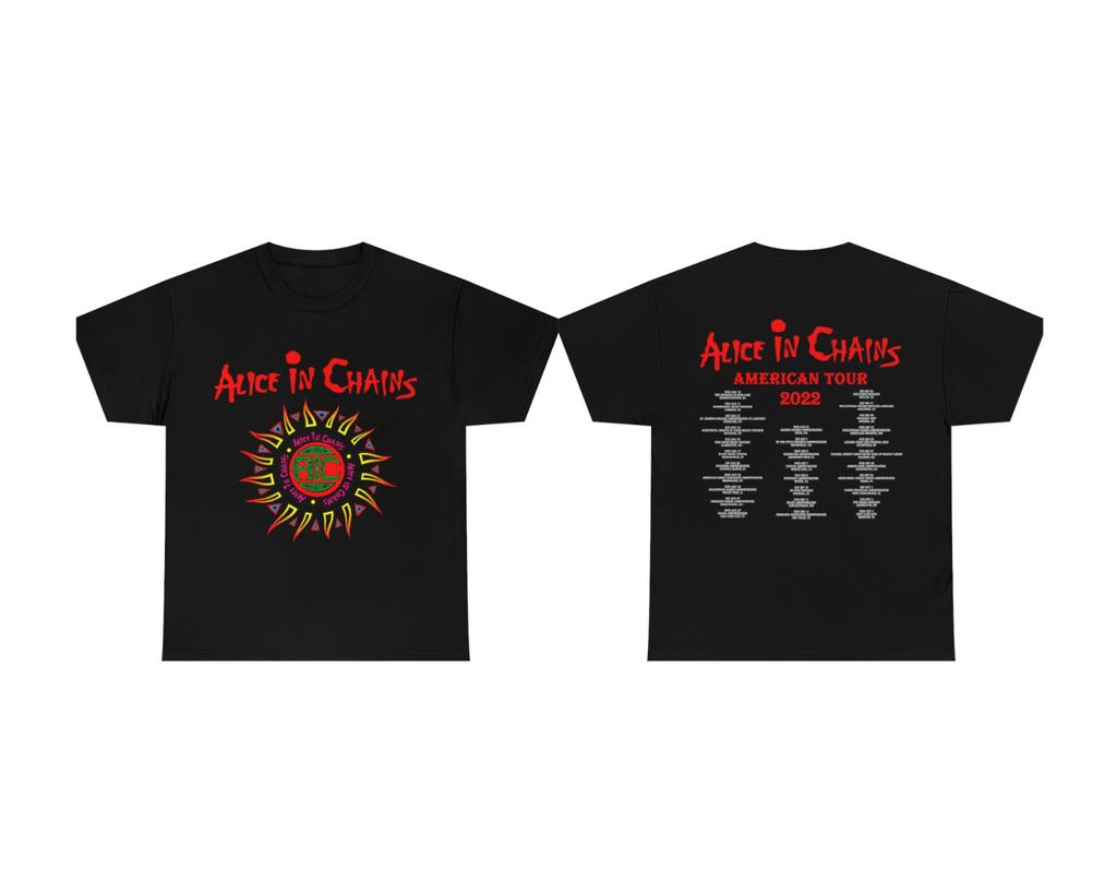 Alice In Chains Announces Summer 2022 American Tour T-shirt3