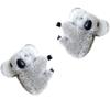 Cute Koala Hair Clip for Girls Plush Hair Claw Soft and Comfortable Hairpin Strong Grip for Daily Sweet Hairstyles