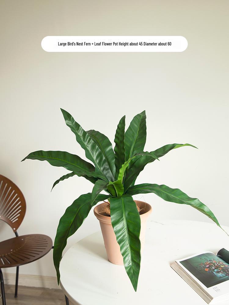 Artificial Green Plants for Indoor Decor – Potted Ornaments for Living Room or Coffee Table