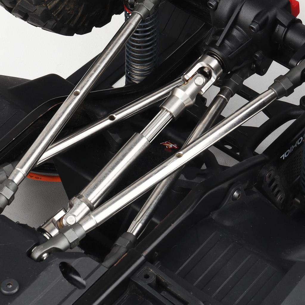 Stainless Steel Universal Joint Drive Shaft 66-196mm for 1/18-1/8 Model Car Crawler - In Stock