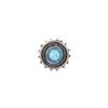 Swiss Blue Topaz Gemstone 925 Sterling Silver Gift Jewelry Handmade Women Ring RR-49-8