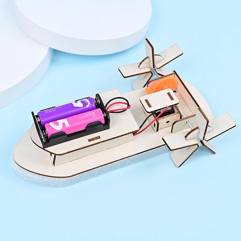DIY Paddle Wheel Boat Science Kit for Kids – Primary School Invention Project