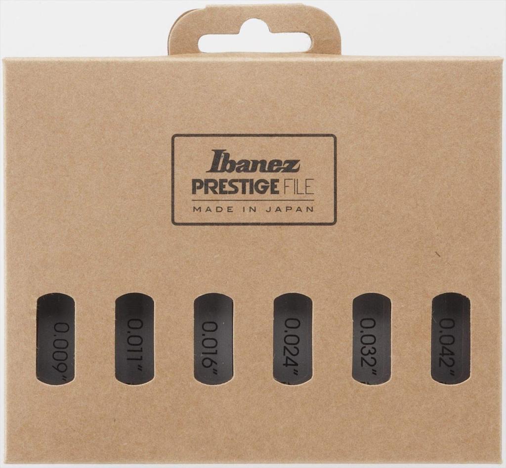 IBANEZ Prestige Nut File Set for Electric Guitar (.009" - .042" Gauge) Set of 6 4449EG6X