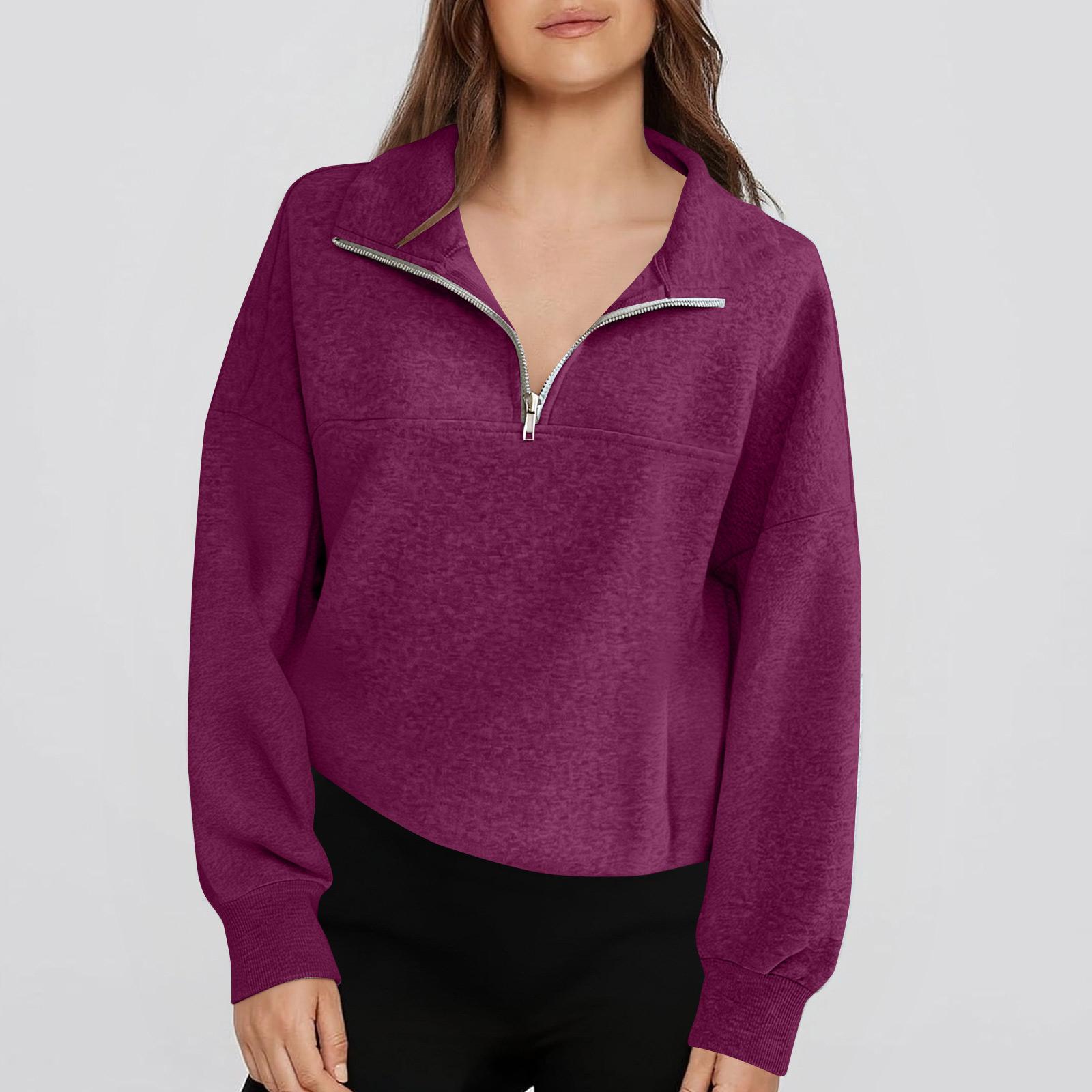 

Womens Casual Long Sleeve Drawstring Sweatshirt Pullover Tops Loose Oversized Clothes XL