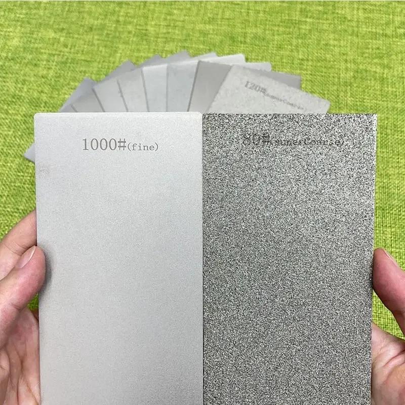 Sharpening Stone Diamond Whetstone Kitchen Sharpener Fixed Angle Sharpener Whetstone Oil Stone Stones Set Leather Polishing