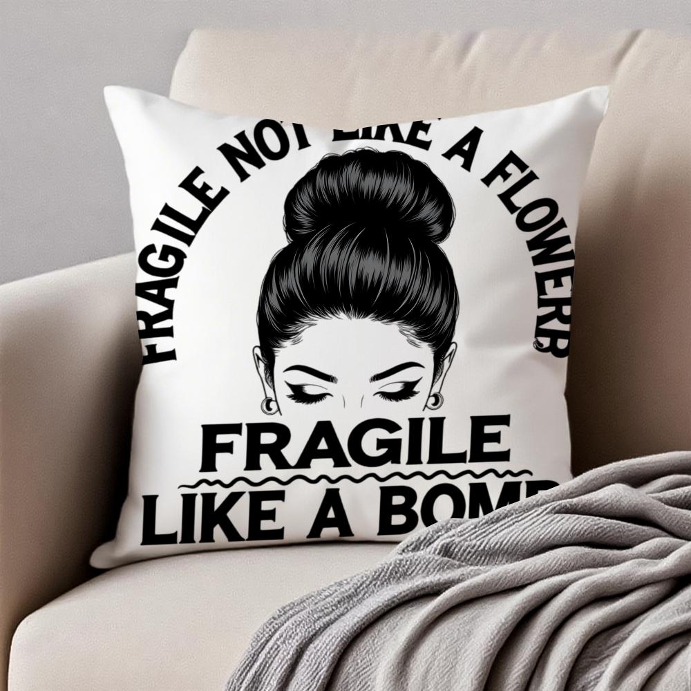 

Vintage American Retro Cartoon Style Art Cushion Cover Pillowcase Antidustmite Invisible Zipper Short Plush Sofa Cushion 30X30cm