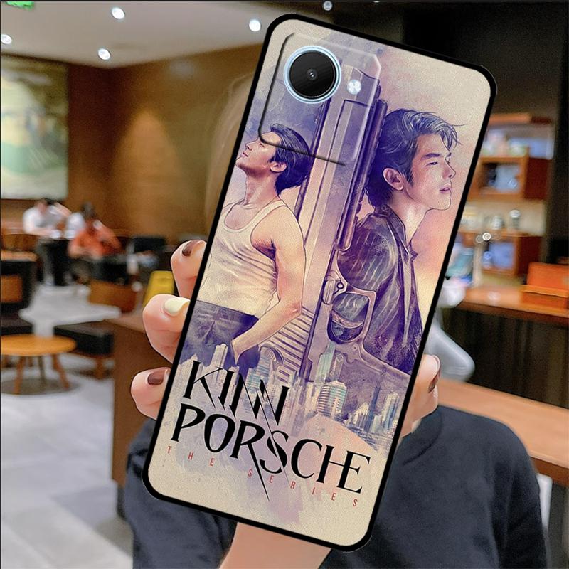 KinnPorsche The Series Case For Realme C75 C67 C61 C55 C53 C51 C21Y C25S 10 11 12 13 14 Pro Plus GT 6T 6 5 GT7 Pro