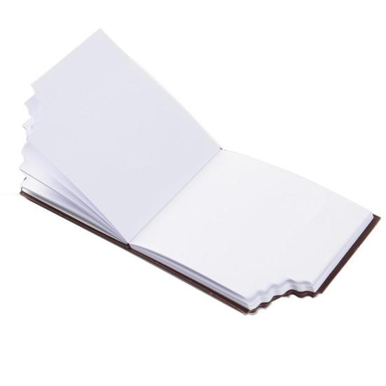 

Заманчивая шоколадная обложка, блокнот, креативная липкая записка, канцелярские принадлежности для офиса