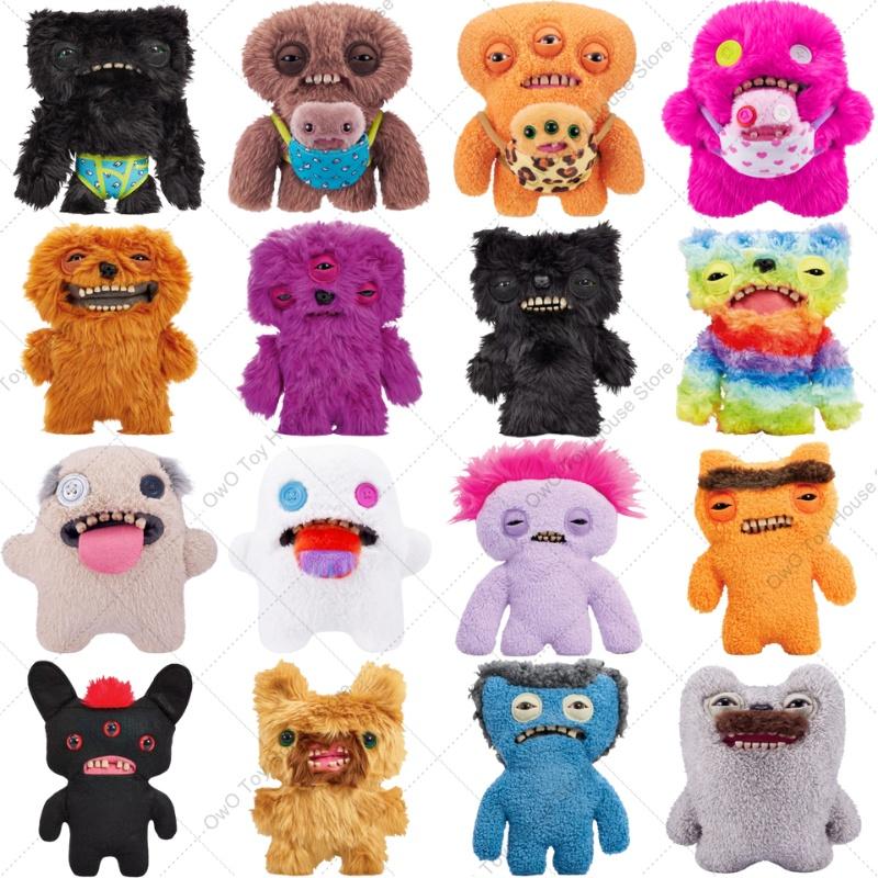 Original Fuggler Hässliche Zähne Monster Plüschtiere Kawaii Cartoon Fugglers Genervter Außerirdischer Weitäugiger Sonderling Plüschpuppen Geschenke Kinder