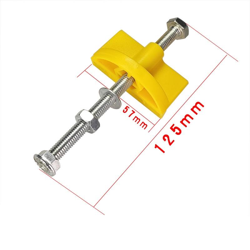 10pcs Manual Tile Locator Wall Tiles,Regulator Height Adjustment Positioner Leveler,Ceramic Fine Thread Rising Construction Tool